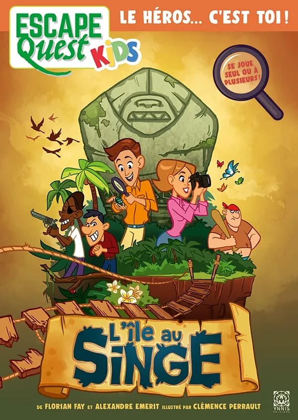 Escape quest Hors-Série Tome 1 : spécial kids ; l'île au singe
