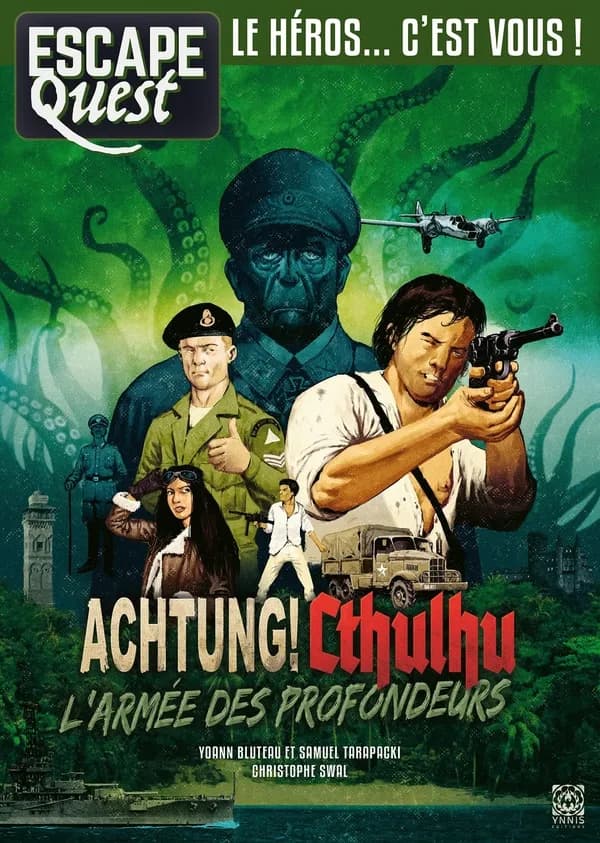 Escape quest Hors-Série Tome 11 : achtung ! Cthulhu : l'armée des profondeurs