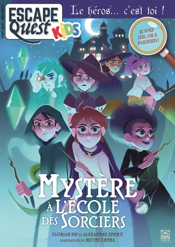 Escape quest Hors-Série t.2 : spécial kids ; l'école des sorciers