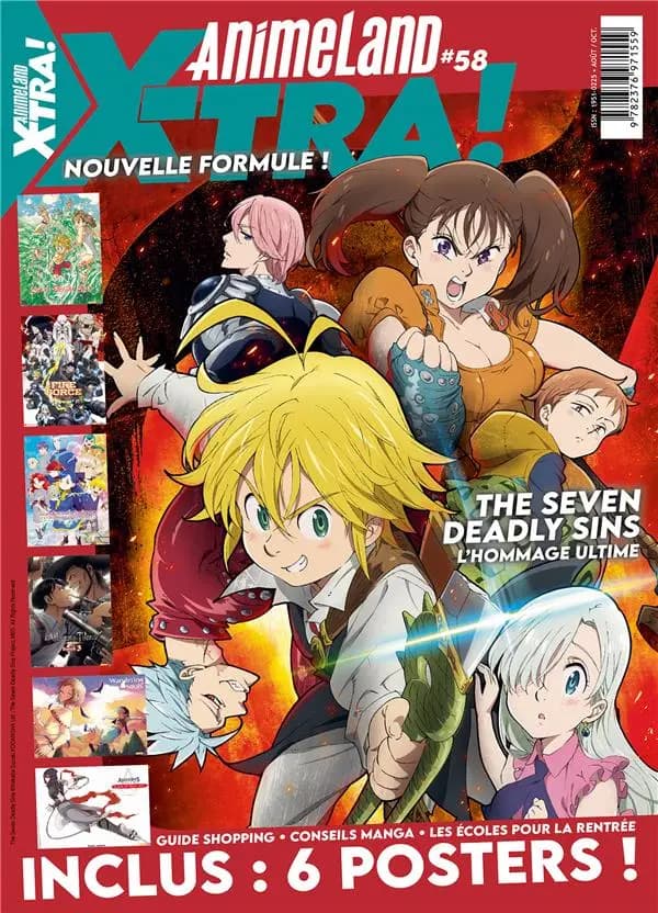 Animeland xtra n.58 : Seven Deadly Sins