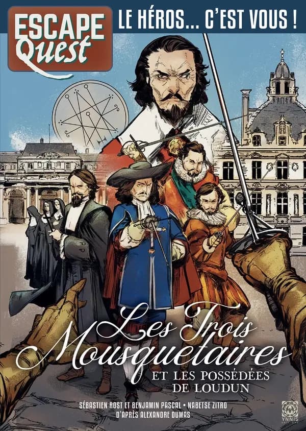 Escape quest Tome 13 : les trois mousquetaires et les possédées de Loudun