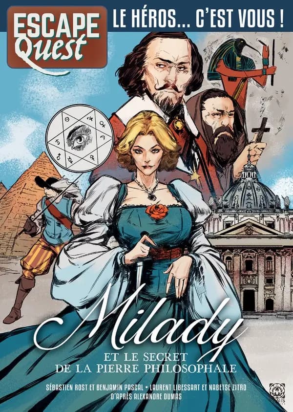 Escape quest Hors-Série Tome 13 : Milady et le secret de la pierre philosophale