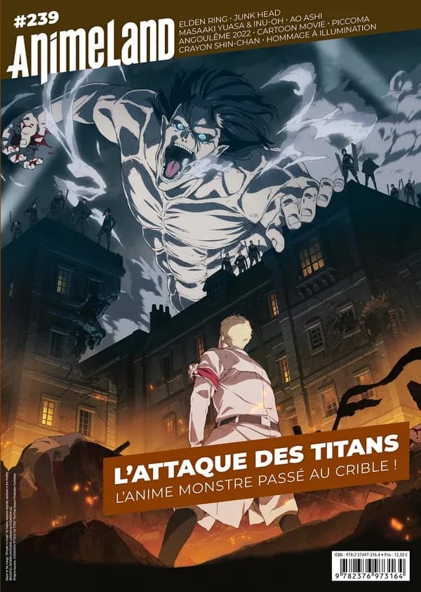 Animeland n.239 : l'attaque des titans : l'anime monstre passé au crible !