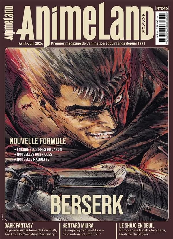 Animeland n.246 : Berserk et la dark fantasy