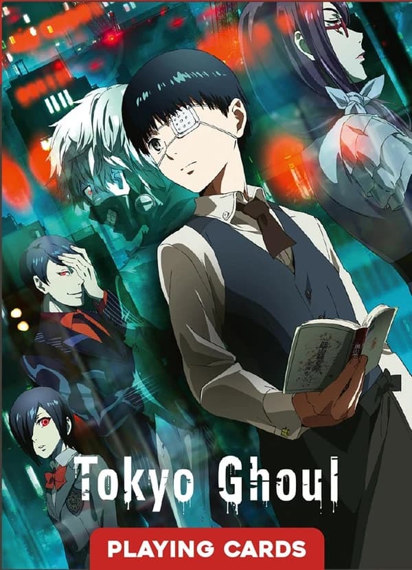 Tokyo ghoul : Jeu de 54 cartes à jouer
