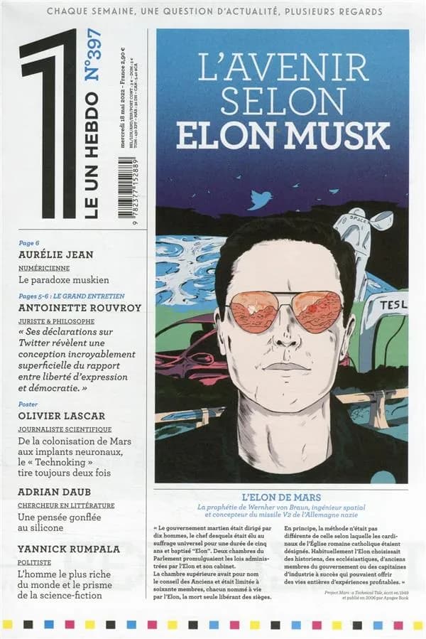 LE 1 n.397 ; l'avenir selon Elon Musk
