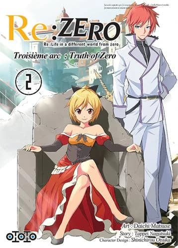 Re-zero, re-life in a different world from zero, troisième arc, truth of zero. 2