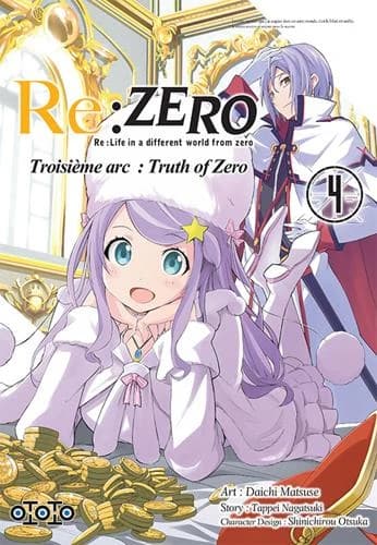 Re-zero, re-life in a different world from zero, troisième arc, truth of zero. 4