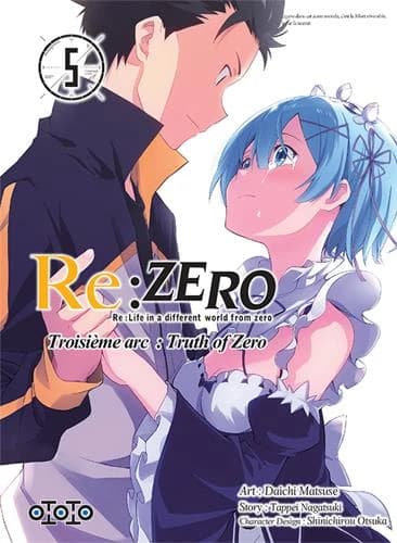 Re-zero, re-life in a different world from zero, troisième arc, truth of zero. 5