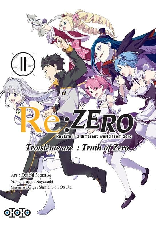 Re-zero, re-life in a different world from zero, troisième arc, truth of zero. 11