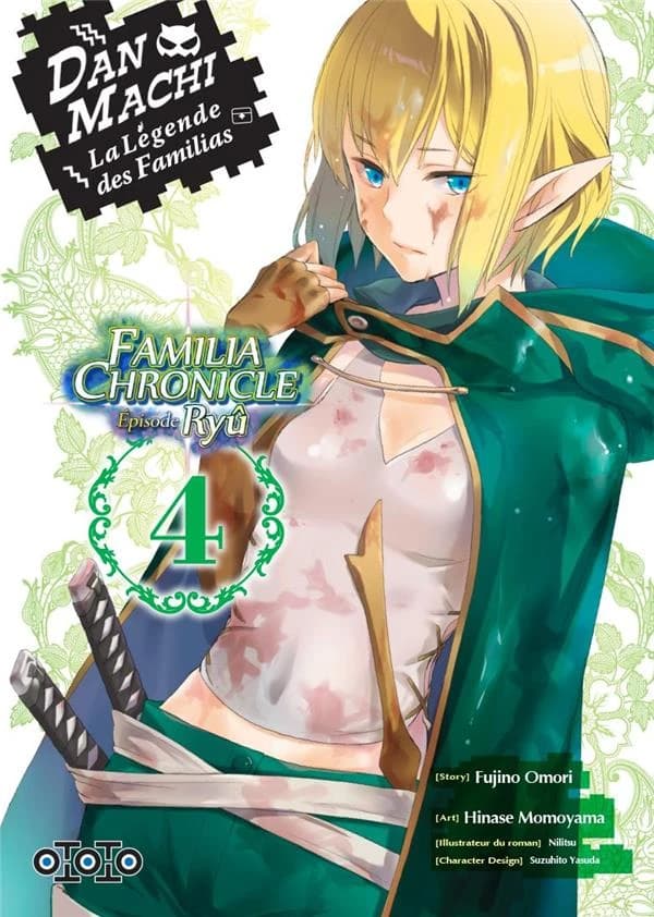 Dan Machi : la légende des familias : familia chronicle, épisode Ryû. 4