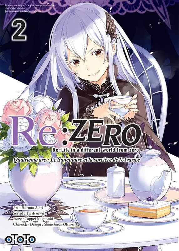 Re-zero, re-life in a different world from zero : quatrième arc, le sanctuaire et la sorcière de l'avarice. 2