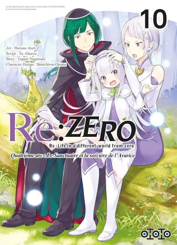 Re-zero, re-life in a different world from zero : quatrième arc, le sanctuaire et la sorcière de l'avarice