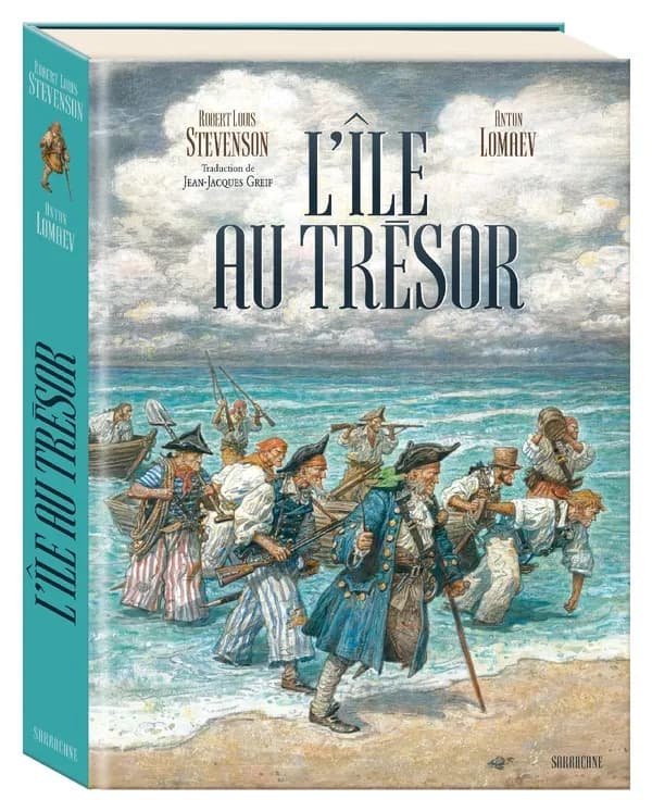 L'île au trésor (Éd. collector enrichie de 100 illustrations d'exception) Robert Louis Stevenson ; [illustrations], Anton Lomaev ; traduction de Jean-Jacques Greif