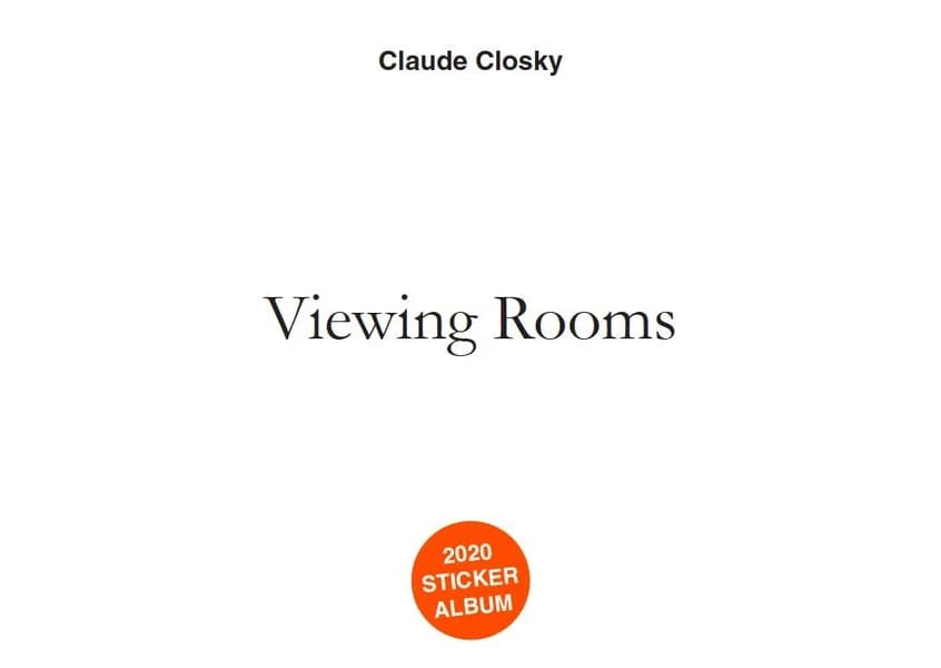 Viewing rooms : 2020 sticker album