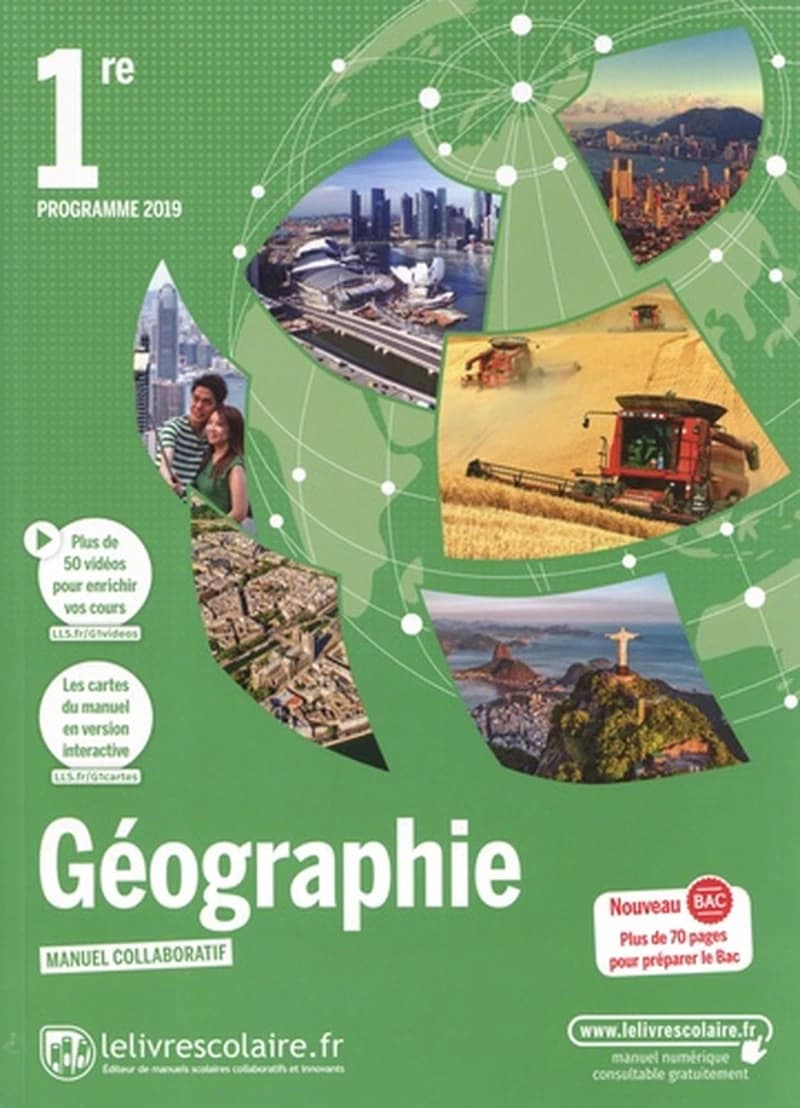 Géographie, 1re : [programme 2019]