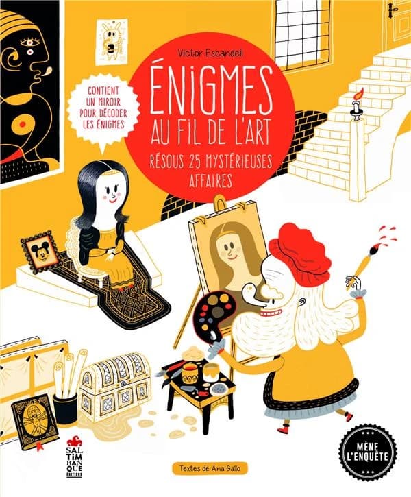 Énigmes au fil de l'art : résous 25 mystérieuses affaires