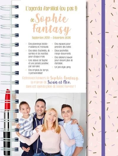 Swan et Néo ; l'agenda familial (ou pas !) de Sophie Fantasy, la maman de Swan et Neo