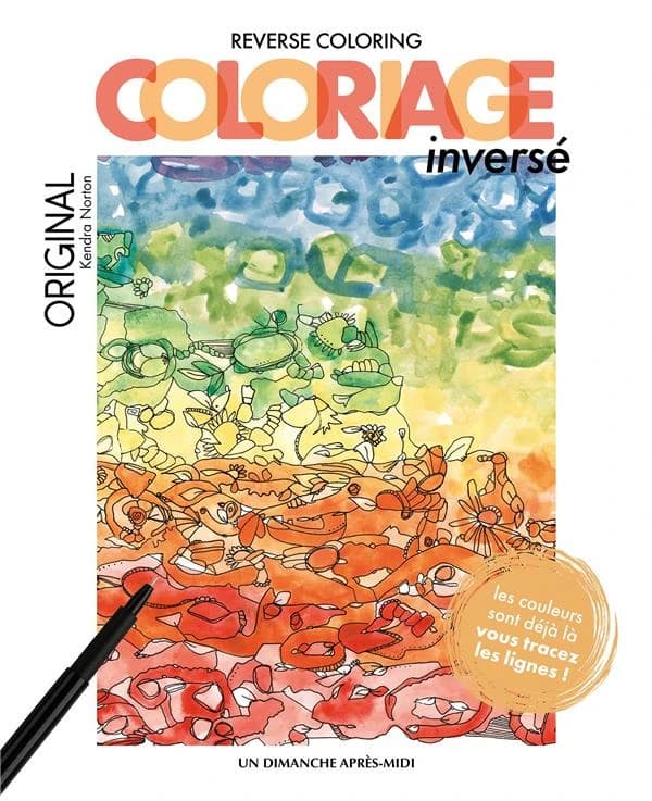 Coloriage inversé : original