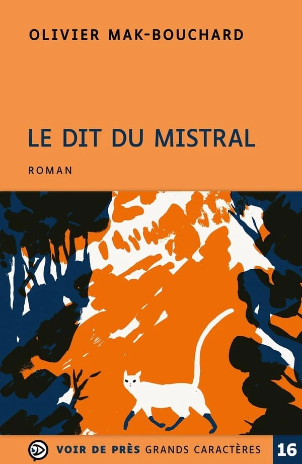 Le dit du mistral : roman ([Éd. en] grands caractères) Olivier Mak-Bouchard