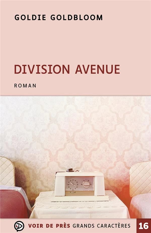Division Avenue ([Éd. en] grands caractères) Goldie Goldbloom ; traduit de l'anglais (États-Unis) par Éric Chédaille