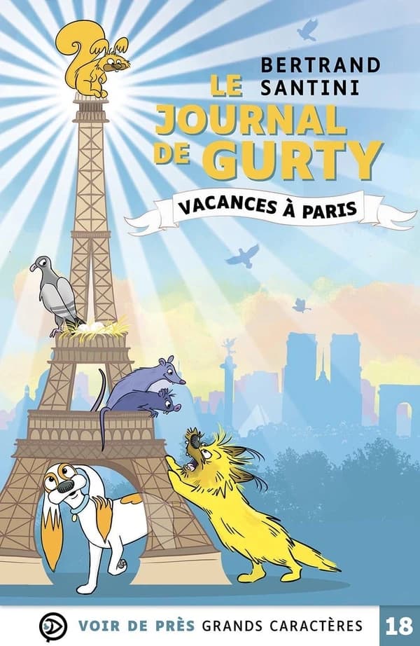 Vacances à Paris (Éd. en grands caractères) Bertrand Santini