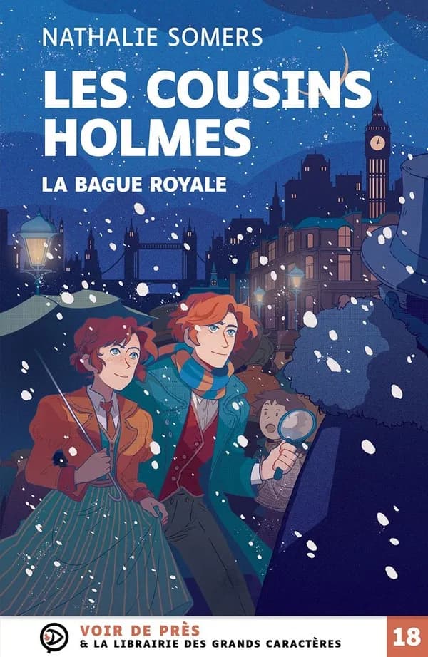 La bague royale (Éd. en grands caractères) Nathalie Somers ; illustrations, Hortense Mariano