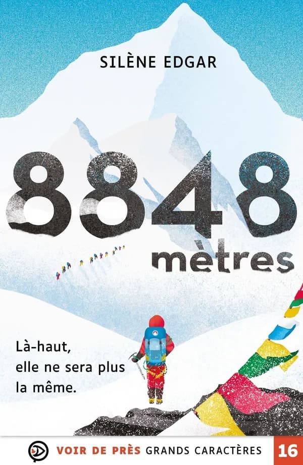 8848 mètres (Éd. en grands caractères) Silène Edgar
