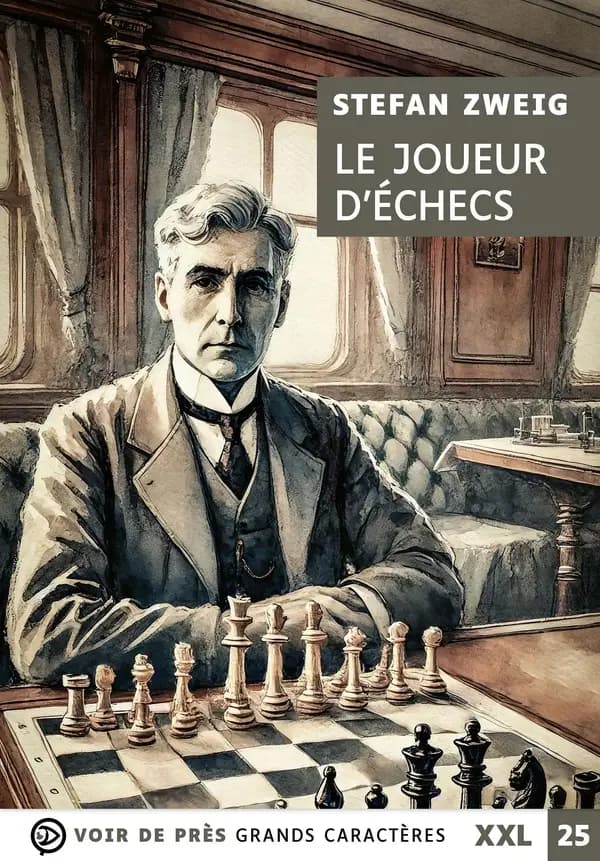 Le joueur d'échecs ([Éd. en grands caractères])