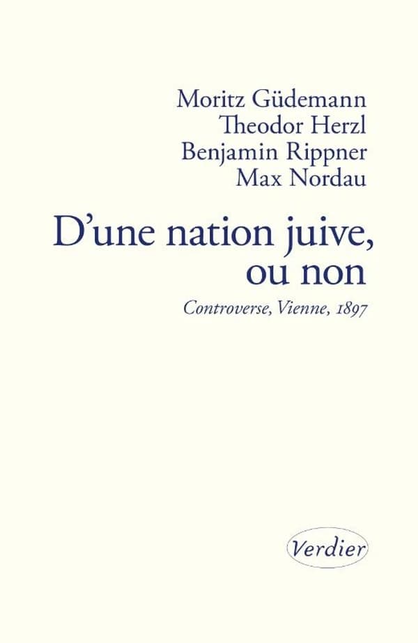 D'une nation juive, ou non : controverse, Vienne, 1897