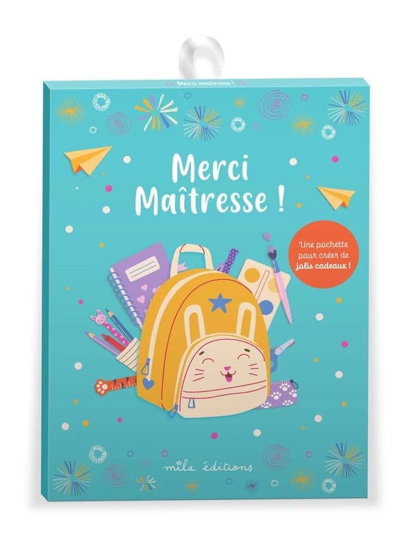 Merci Maîtresse ! : Une pochette pour créer de jolis cadeaux