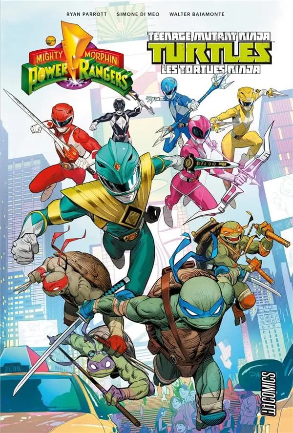 Mighty morphin power rangers : teenage mutant ninja turtles : les tortues ninja