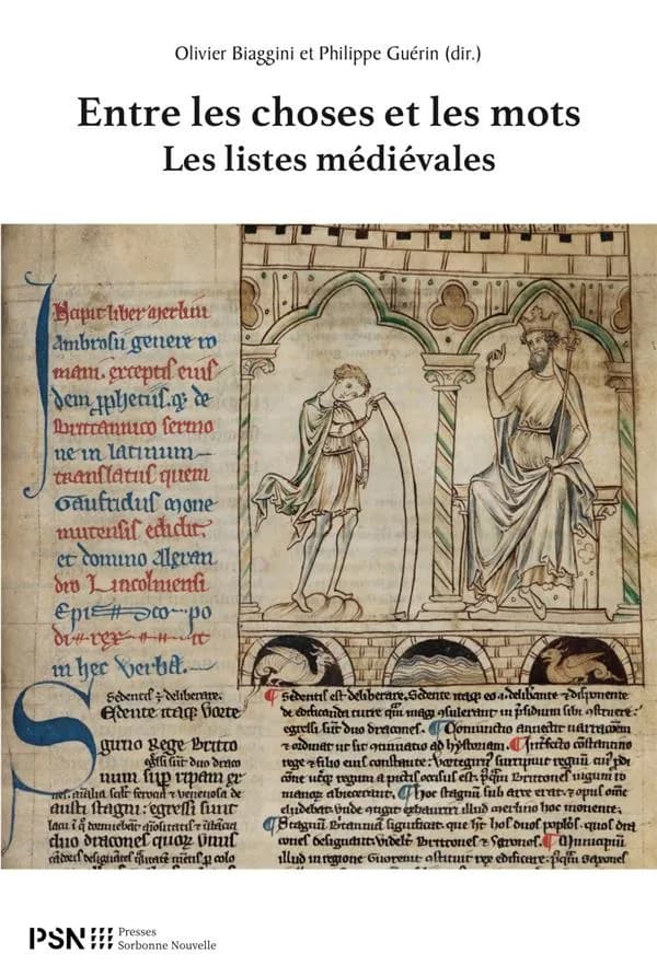 Entre les choses et les mots : les listes médiévales
