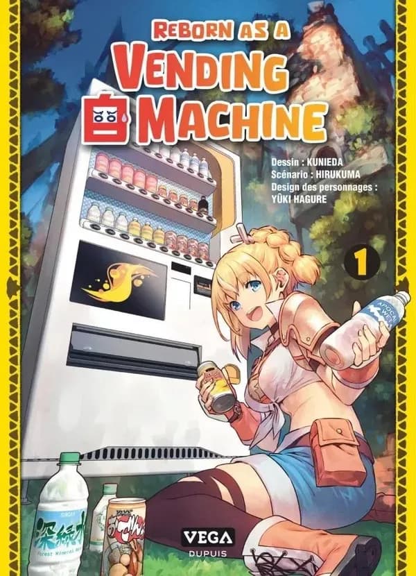 Reborn as a vending machine. 1