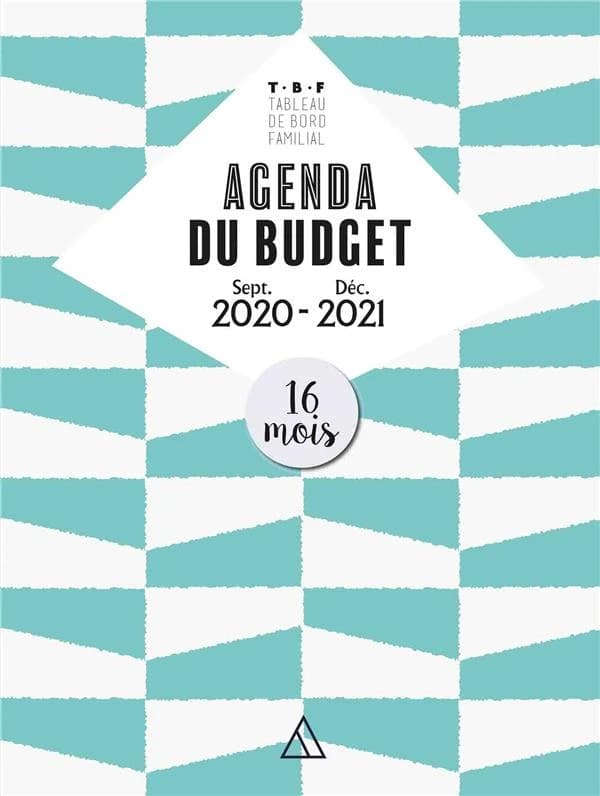 Agenda du budget ; tableau de bord familial (édition 2020