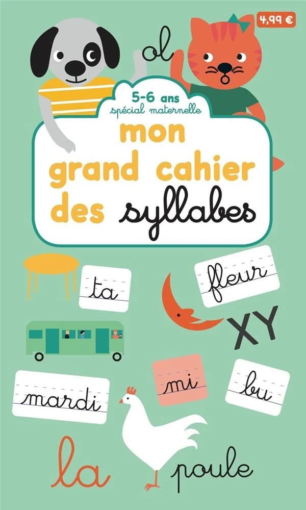 Mon grand cahier des syllabes