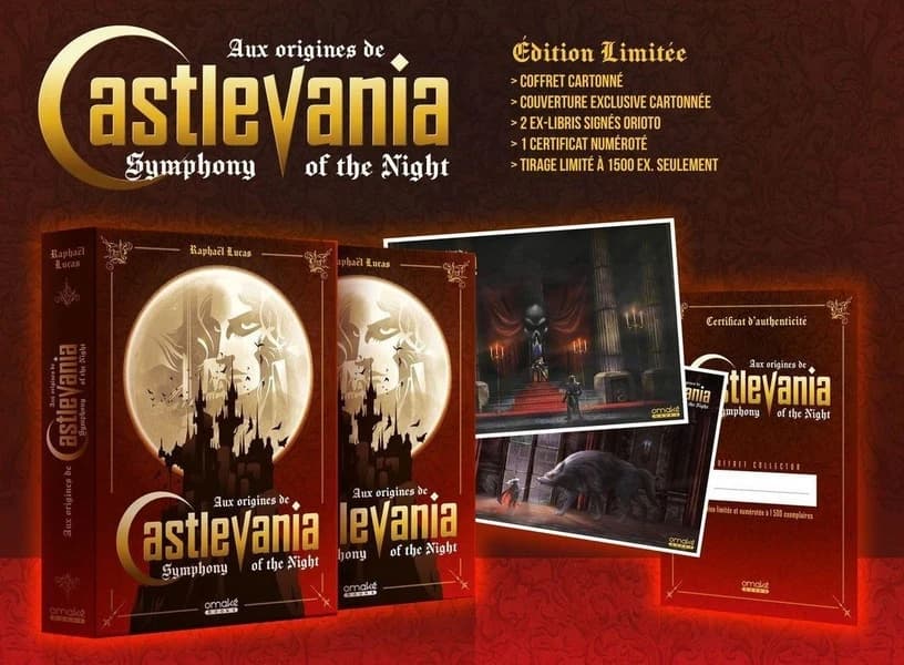 Aux origines de Castlevania, Symphony of the night (Éd. collector) Raphaël Lucas