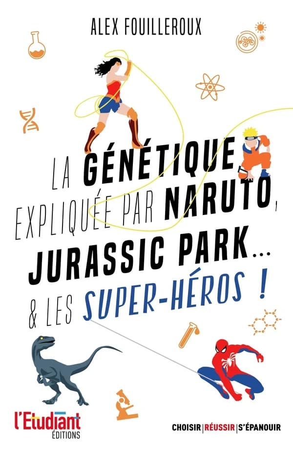 La génétique expliquée par Naruto, Jurassic Park & les super-héros !