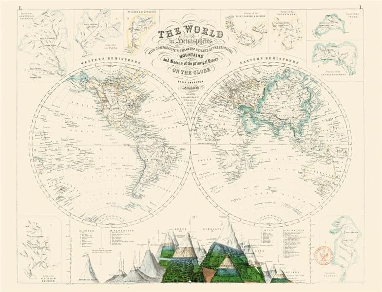Le Monde en hémisphères