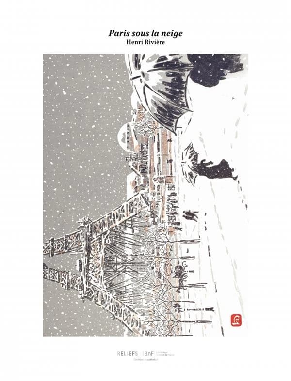 Paris sous la neige : édition illustrée : [Portfolio de reproductions]