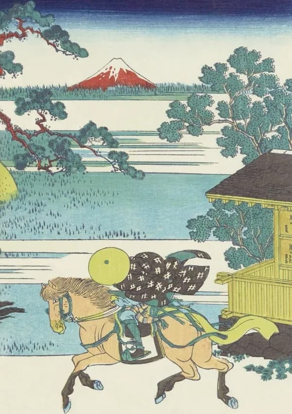 Carnet Trente-six vues du mont Fuji