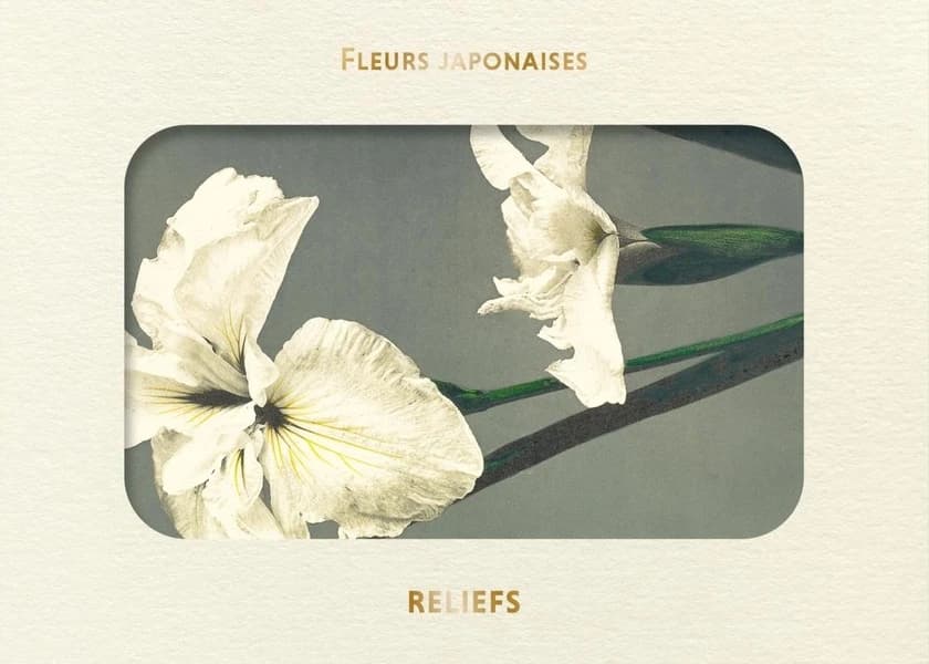 Fleurs japonaises : cartes format postale : [Album ou portfolio de reproductions]