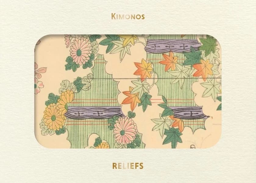 Kimonos : cartes formats postales : [Album ou portfolio de reproductions]