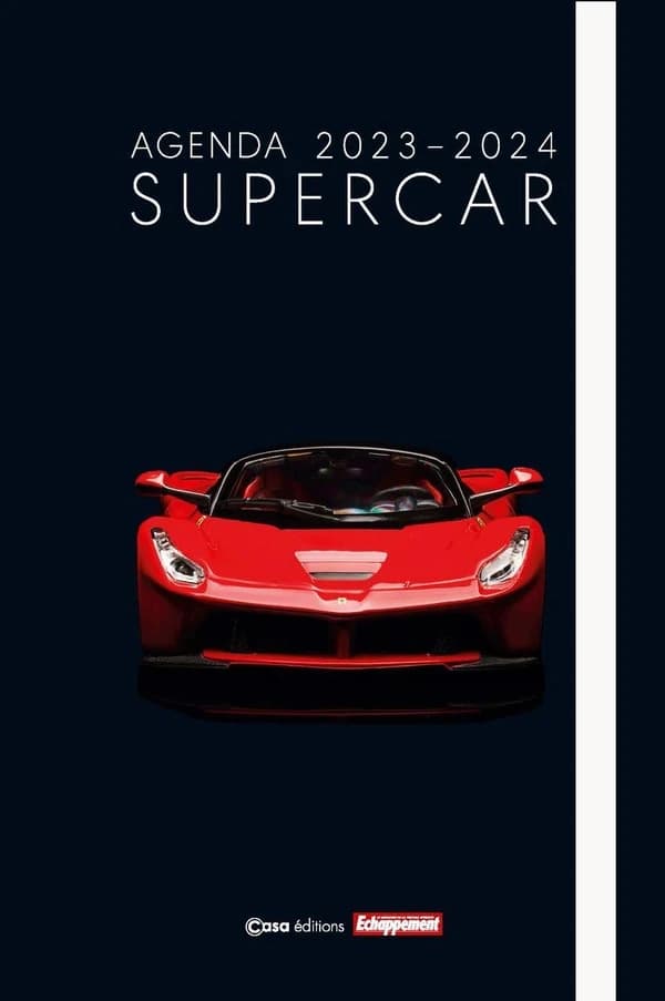 Agenda scolaire supercar (édition 2023