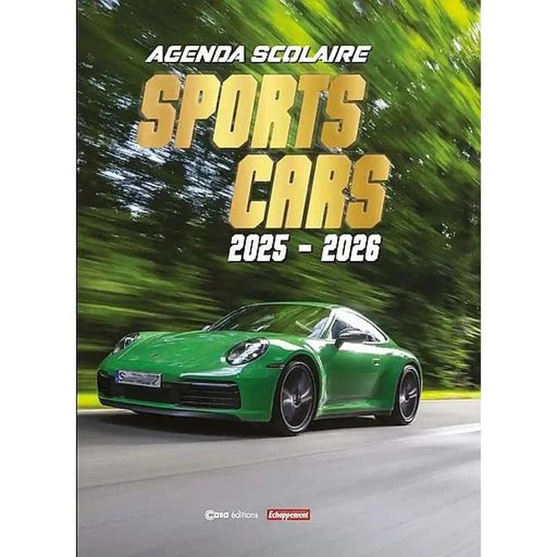 Sport Cars : Agenda scolaire (édition 2025