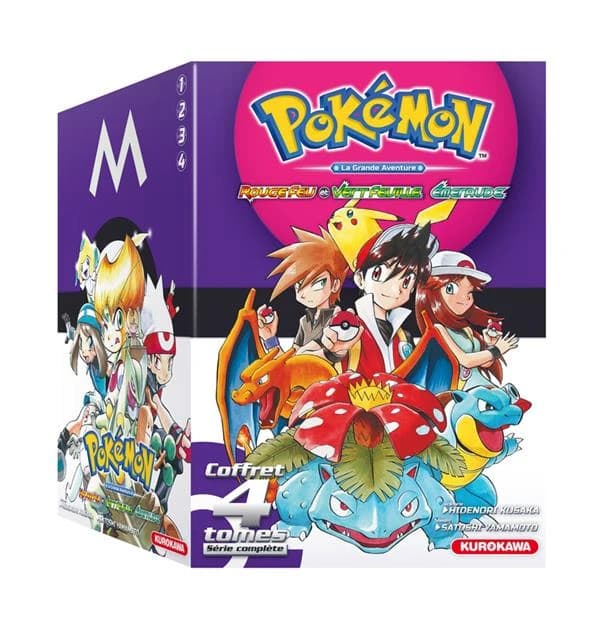 Coffret Pokémon Rouge Feu et Vert Feuille