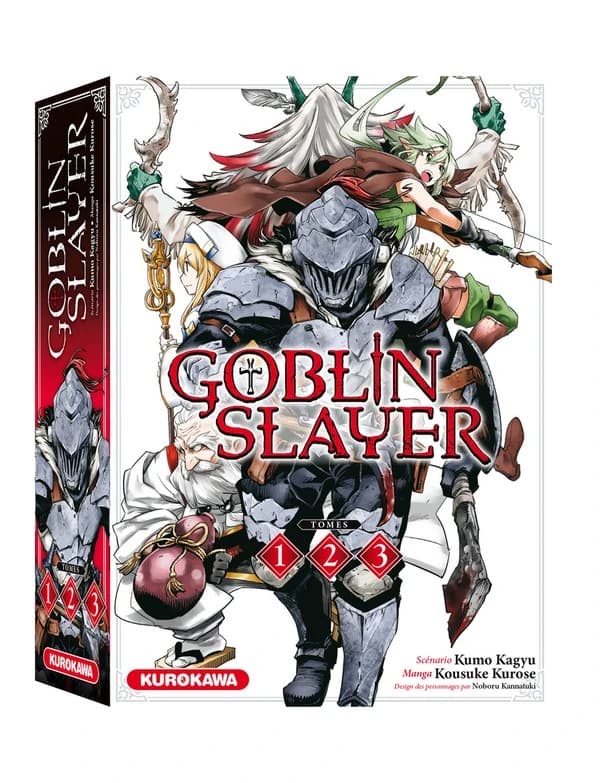 Goblin slayer : coffret Tomes 1 à 3