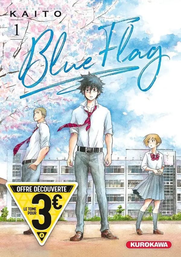 Blue flag. 1
