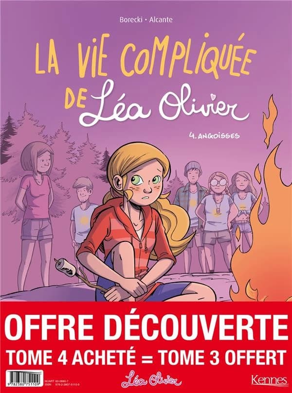 La vie compliquée de Léa Olivier t.4 ; angoisses
