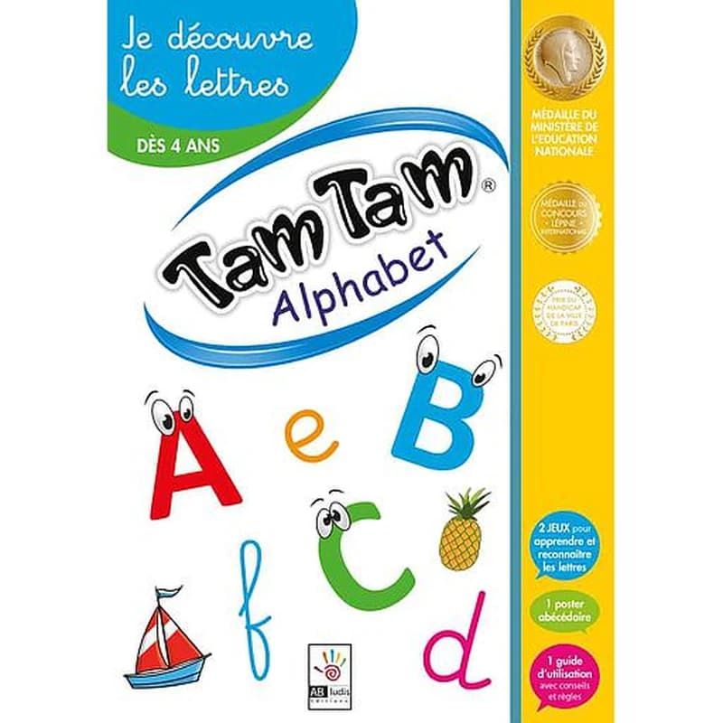 Tam Tam : Alphabet : Je découvre les lettres